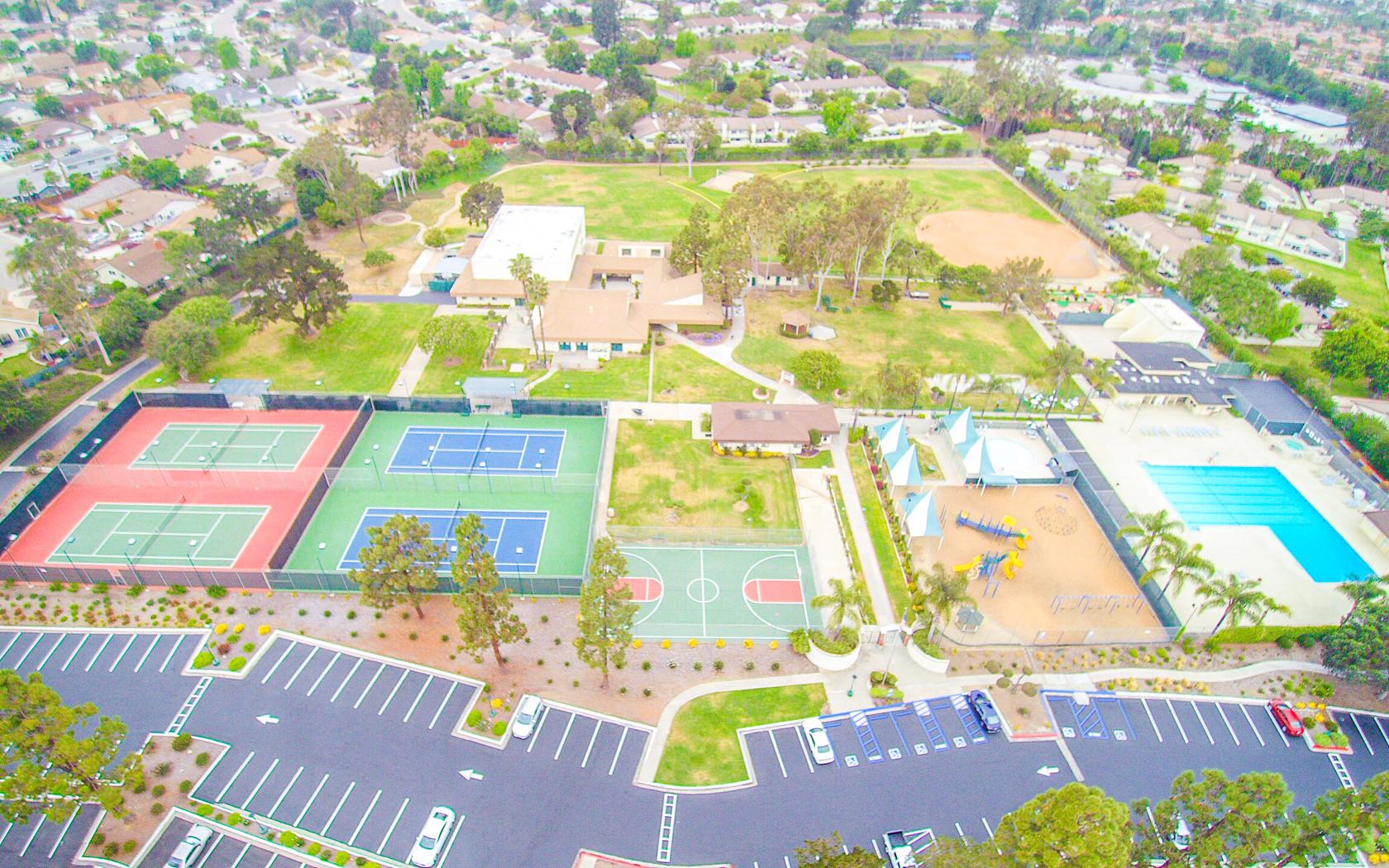 The Westwood Club from above